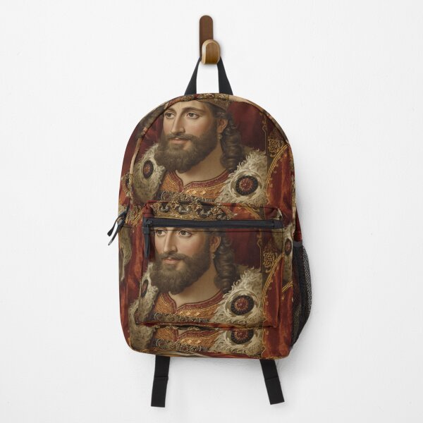 Item preview, Medieval portrait old King Cnut of England designed and sold by Vintage Designs +.