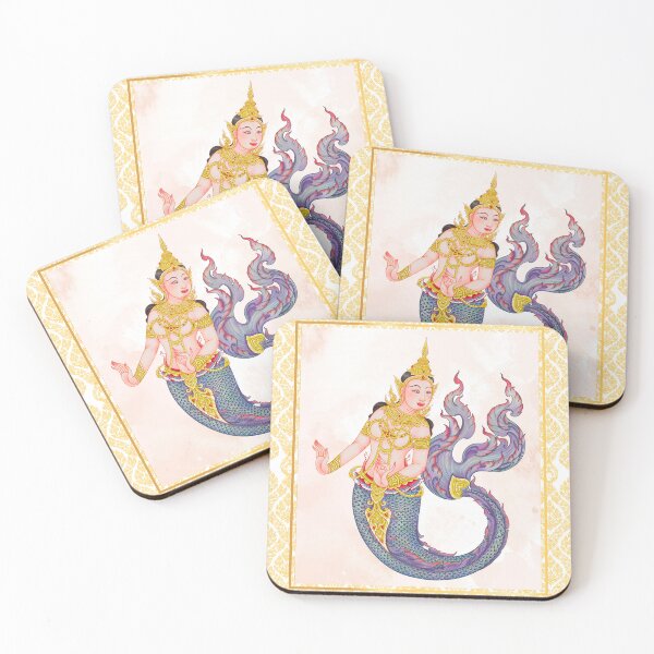 Item preview, Thai Folklore Mermaid designed and sold by DGThaiTop.