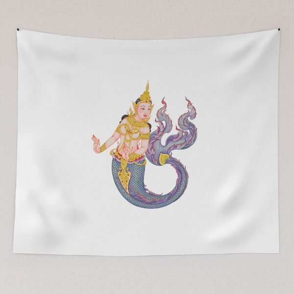 Item preview, Thai Folklore Mermaid designed and sold by DGThaiTop.