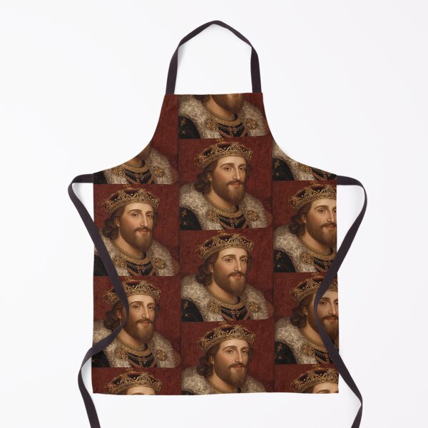 Item preview, Medieval portrait old King Cnut of England designed and sold by Vintage Designs +.