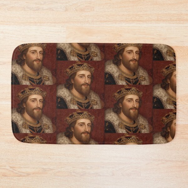 Item preview, Medieval portrait old King Cnut of England designed and sold by Vintage Designs +.