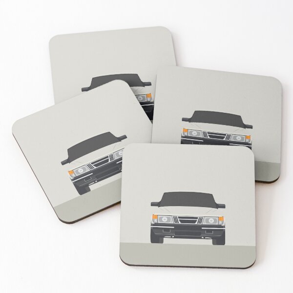 Item preview, Saab 900 Turbo - Vector drawing designed and sold by yohannlp.