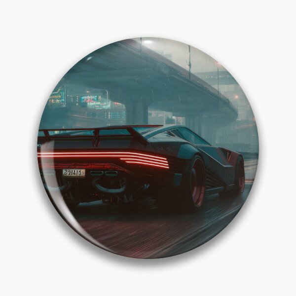 Item preview, Futuristic Cyberpunk Car designed and sold by FrostyFrisby.