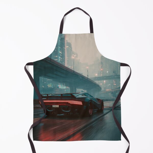Item preview, Futuristic Cyberpunk Car designed and sold by FrostyFrisby.