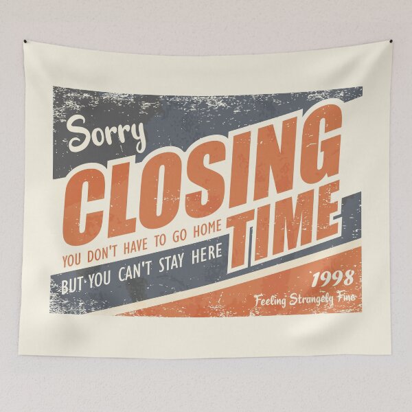 Item preview, Closing Time 90s Rock designed and sold by TKsuited.