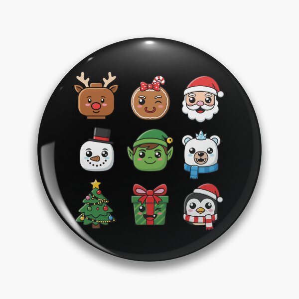 Item preview, Christmas Building Brick Heads Youth Kids Christmas Gear designed and sold by DynamicDesign.