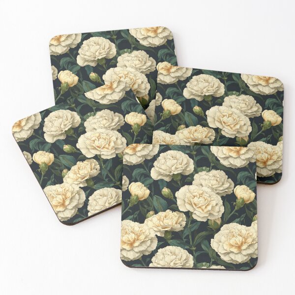 Item preview, Edgy Petaled Carnationss Illustration For Baby Shower Gift designed and sold by RoyalStarsPatts.
