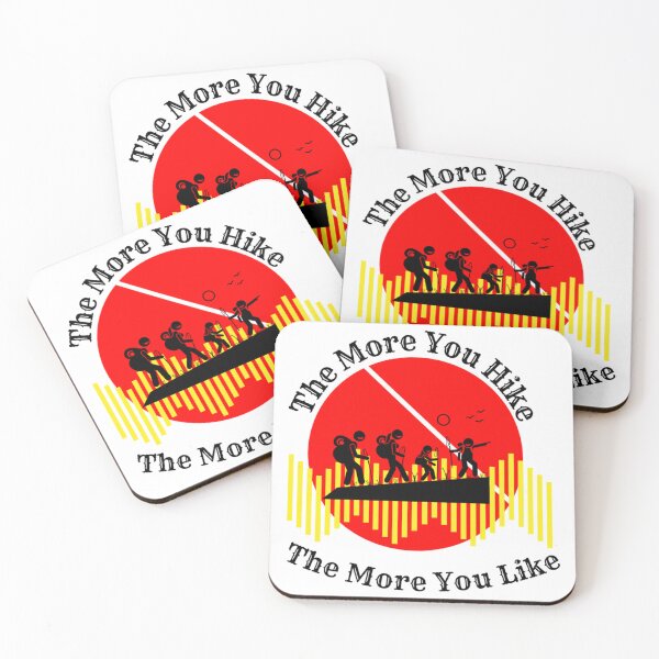 Item preview, The More You Hike The More You Like-Hiking        designed and sold by sanaaquinti.