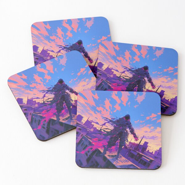 Item preview, Assassin Rooftop Silhouette with Glitch designed and sold by Christian Weiss.