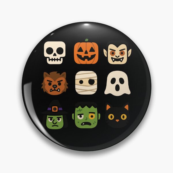 Item preview, Halloween Building Brick Heads Youth Kids Halloween Gear designed and sold by DynamicDesign.