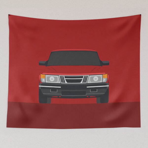 Item preview, Saab 900 Turbo - Vector drawing designed and sold by yohannlp.
