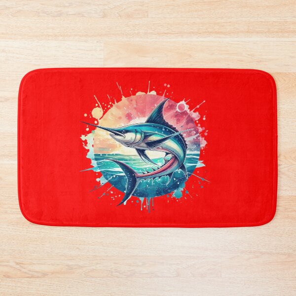Item preview, A beautiful stylish swordfish at sunset leaping from the sea with style designed and sold by Marcoshop10.