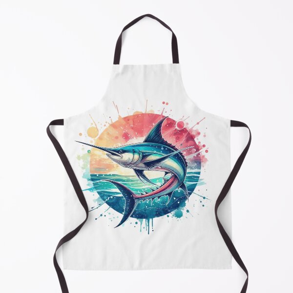 Item preview, A beautiful stylish swordfish at sunset leaping from the sea with style designed and sold by Marcoshop10.