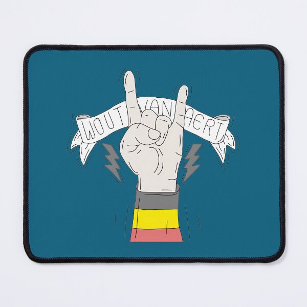 Item preview, Wout Van Aert Rock On Belgium Cyclist | Limited Edition designed and sold by TracyCavazos.