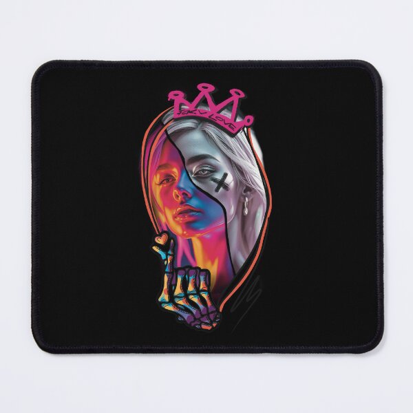 Item preview, Colorful Neon Portrait – Crown "Fckv Love" Graffiti Art Design designed and sold by Pandositive.