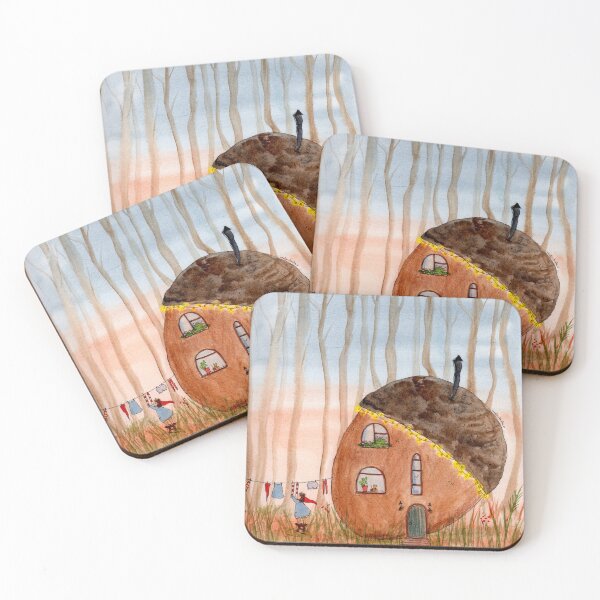 Item preview, Tiny Acorn House designed and sold by MankaKasha.