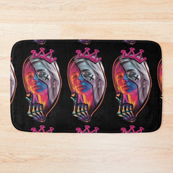 Item preview, Colorful Neon Portrait – Crown "Fckv Love" Graffiti Art Design designed and sold by Pandositive.