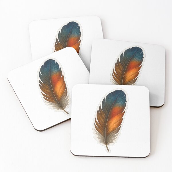 Item preview, Colorful Feather Design designed and sold by Yomere.