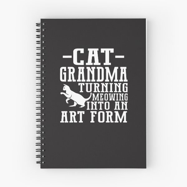 Item preview, Cat-Grandma-Turning-Meowing-Into-An-Art-Form-Cat-Grandma designed and sold by broxohnase.