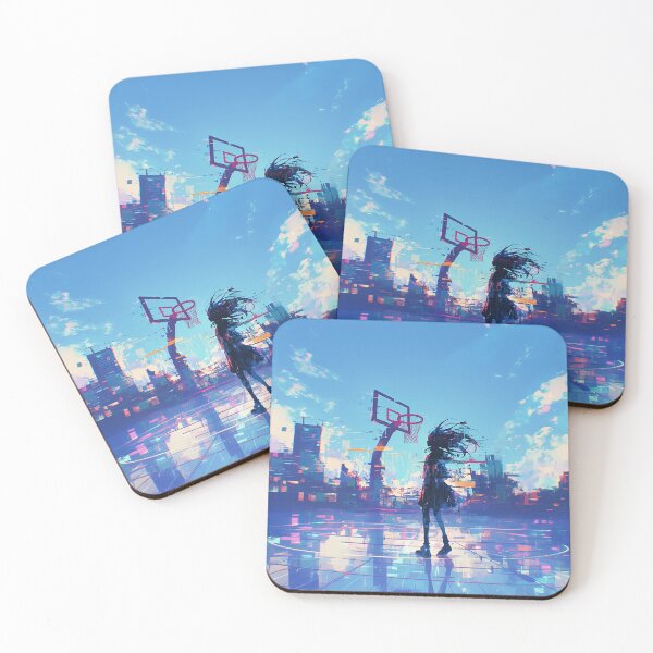 Item preview, Glitch Basketball Court Silhouette designed and sold by Christian Weiss.