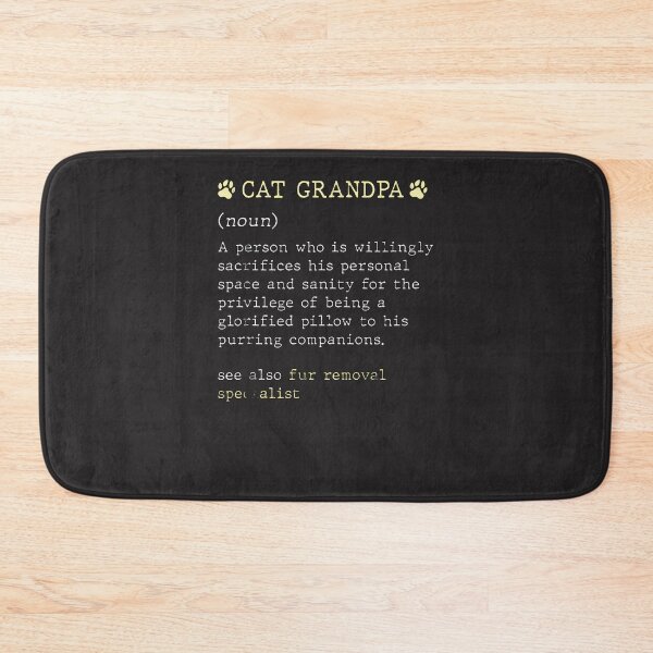 Item preview, Cat-Grandpa-Funny-Dictionary-Definition-Cat-Lover-Papa-(1) designed and sold by broxohnase.
