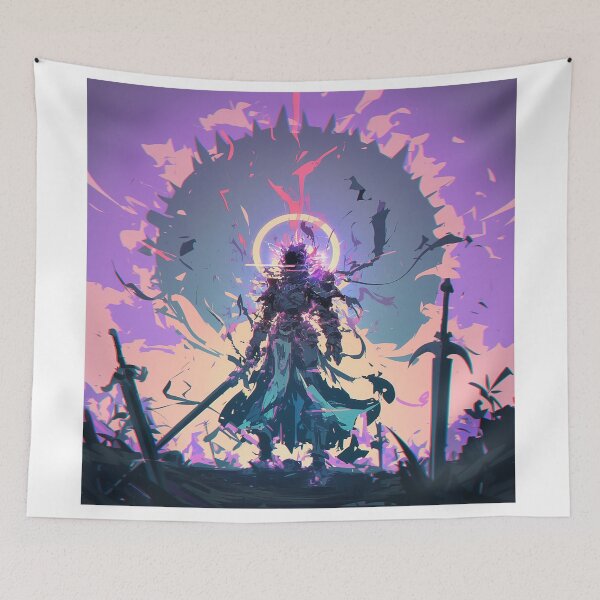 Item preview, Paladin Silhouette with Glowing Aura designed and sold by Christian Weiss.