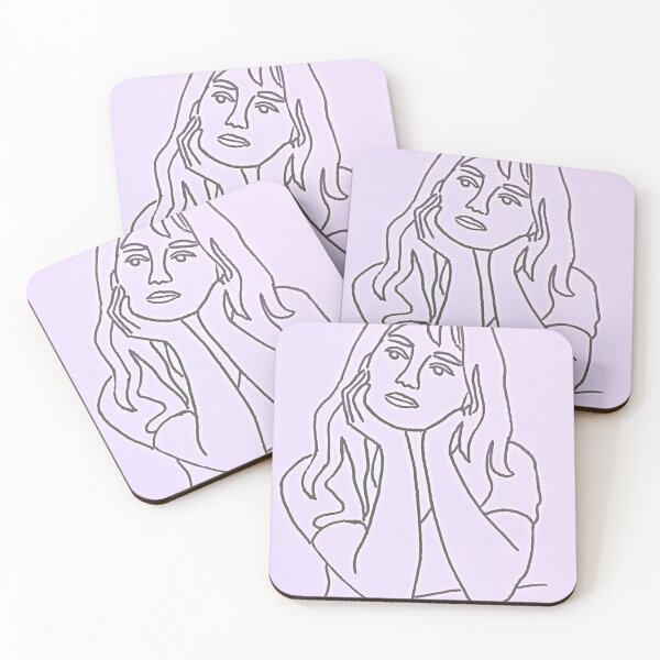 Item preview, Emily mauve Lines designed and sold by SJHorsfall.