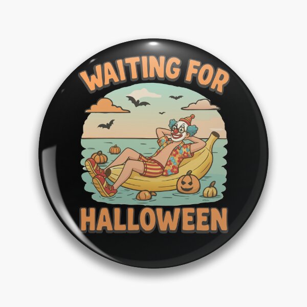 Item preview, Waiting For Halloween Clown Summerween Gear designed and sold by DynamicDesign.