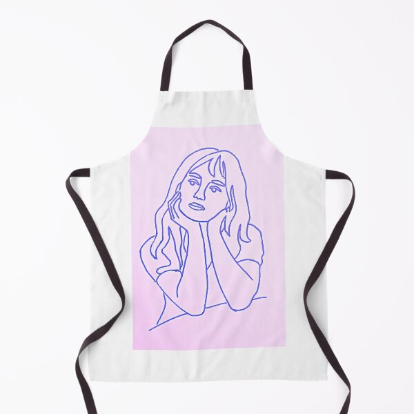 Item preview, Emily Blue on pink Lines  designed and sold by SJHorsfall.