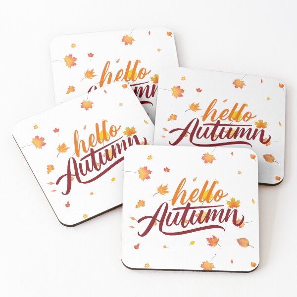 Item preview, Hello Autumn Style Leafs Chillout designed and sold by MemeProd.