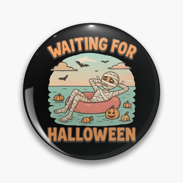 Item preview, Waiting For Halloween Mummy Summerween Gear designed and sold by DynamicDesign.