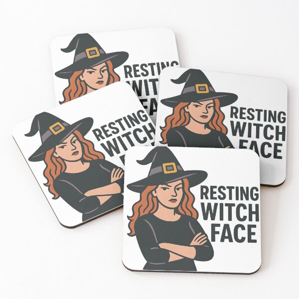 Item preview, Resting Witch Face designed and sold by Signal and Ink.