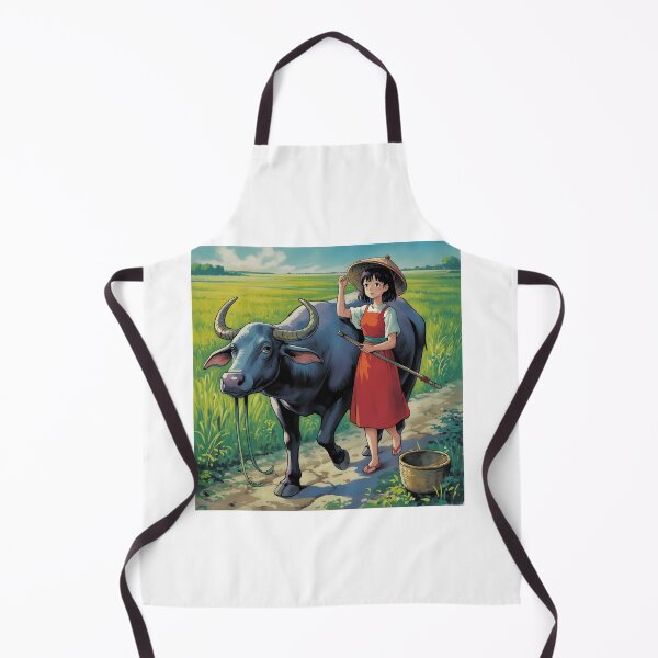 Item preview, The Village Buffalo and girl chill farmer 2 designed and sold by StephenJeffery.