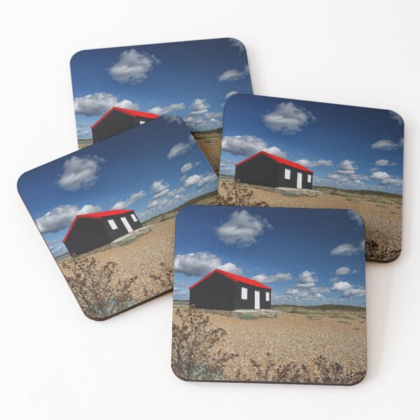 Item preview, Red Roofed Hut at Rye in East Sussex England UK designed and sold by John Gilham - Landscape Photography.
