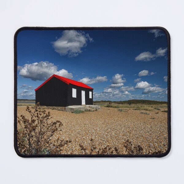 Item preview, Red Roofed Hut at Rye in East Sussex England UK designed and sold by John Gilham - Landscape Photography.
