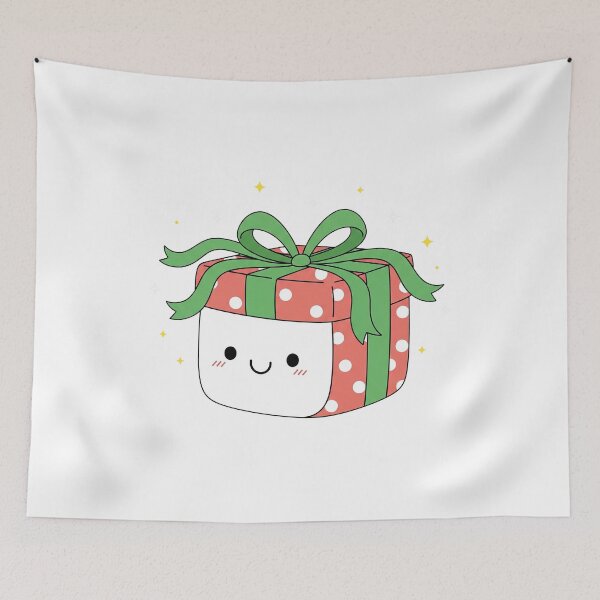 Item preview, Cute Kawaii Christmas Present designed and sold by istoriadesign.
