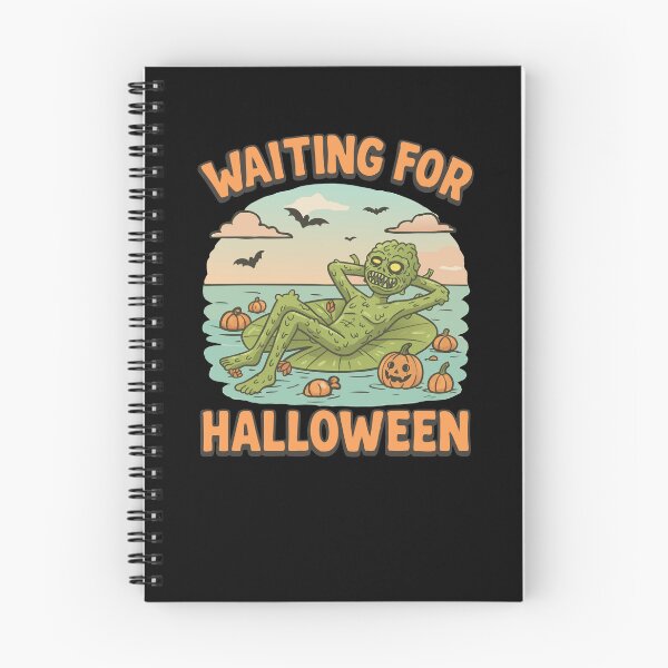 Item preview, Waiting For Halloween Swamp Monster Summerween Gear designed and sold by DynamicDesign.