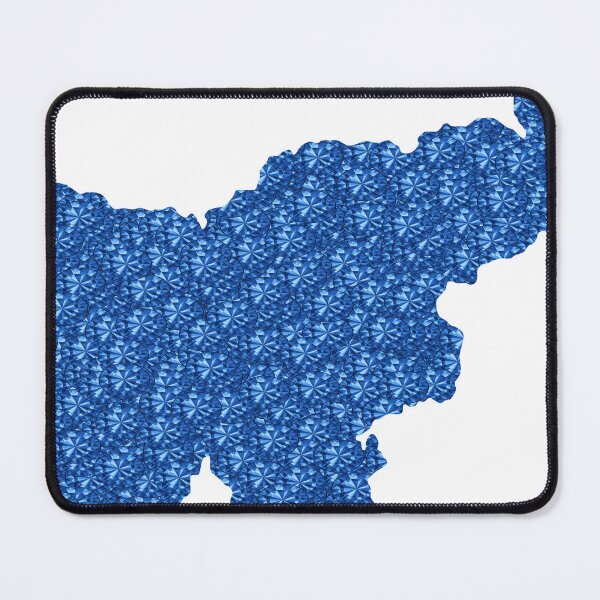 Item preview, Blue Rhinestone Slovenia designed and sold by TheIconSmith.