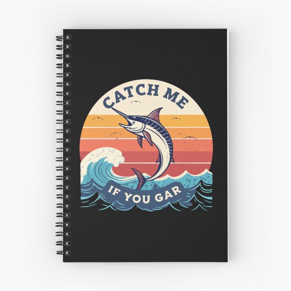 Item preview, Catch Me If You Gar – Retro Sunset Sport Fishing Gar Fish Design designed and sold by VividOrganica.