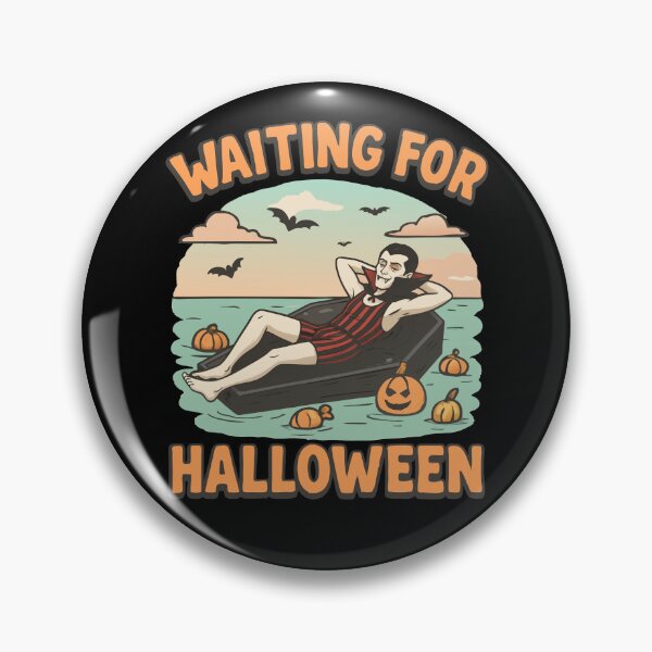 Item preview, Waiting For Halloween Vampire Summerween Gear designed and sold by DynamicDesign.