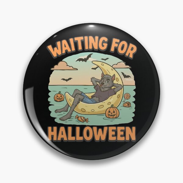 Item preview, Waiting For Halloween Werewolf Summerween Gear designed and sold by DynamicDesign.