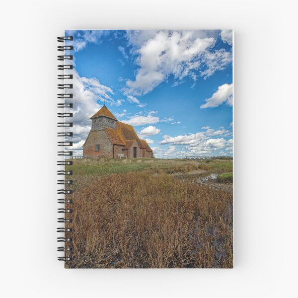 Item preview, St Thomas Becket Church on Romney Marsh at Fairfield in Kent England UK designed and sold by John Gilham - Landscape Photography.