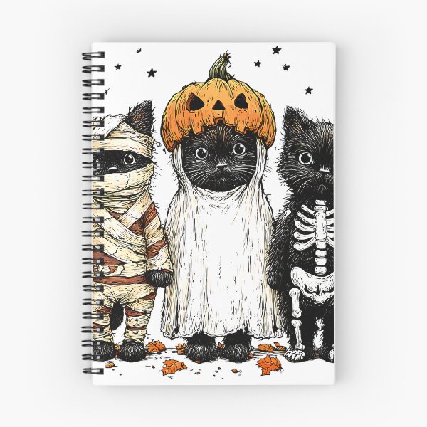 Item preview, Halloween Cat Trio designed and sold by Plotterzebra.