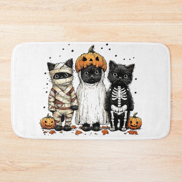 Item preview, Halloween Cat Trio designed and sold by Plotterzebra.