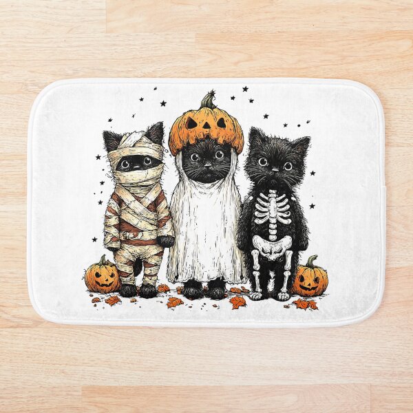 Artikelvorschau, Halloween Katzen Trio entworfen und verkauft von Plotterzebra.