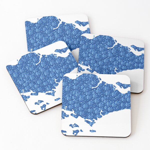 Item preview, Blue Rhinestone Singapore designed and sold by TheIconSmith.