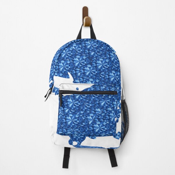 Item preview, Blue Rhinestone Singapore designed and sold by TheIconSmith.