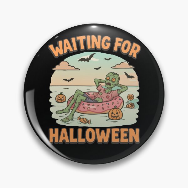 Item preview, Waiting For Halloween Zombie Summerween Gear designed and sold by DynamicDesign.