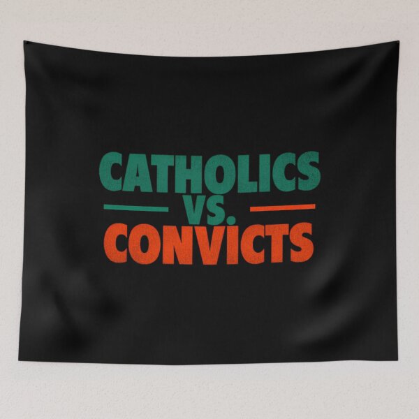 Item preview, Catholics Vs. Convicts 1988 Football Game designed and sold by luisjaraysi4.
