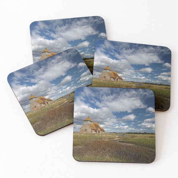 Item preview, St Thomas Becket Church on Romney Marsh at Fairfield in Kent England UK designed and sold by John Gilham - Landscape Photography.